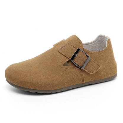 Damen Slipper Bequem Verstellbar Schwarz - Norvielle
