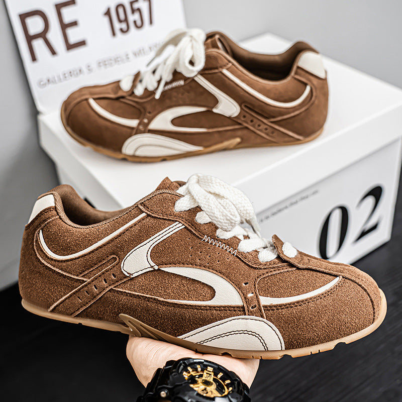 Damen Sneaker Wildleder Atmungsaktiv Bequem