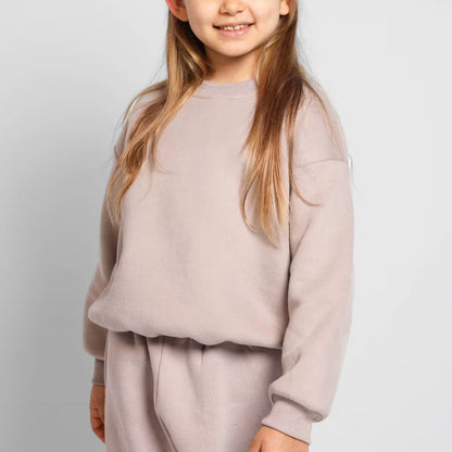 Damen Oversized Sweatshirt Hochkragen Bequem