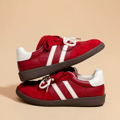 Damen Sneaker Vintage Retro Schuhe