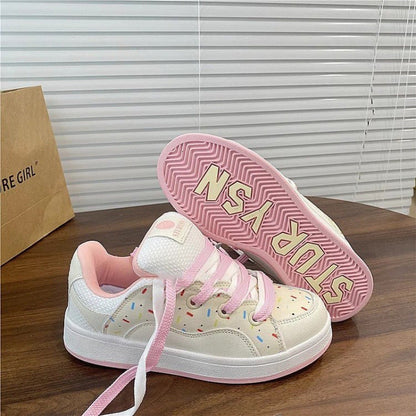 Damen Sneaker Bunt atmungsaktives Innenfutter Sportlich - Norvielle