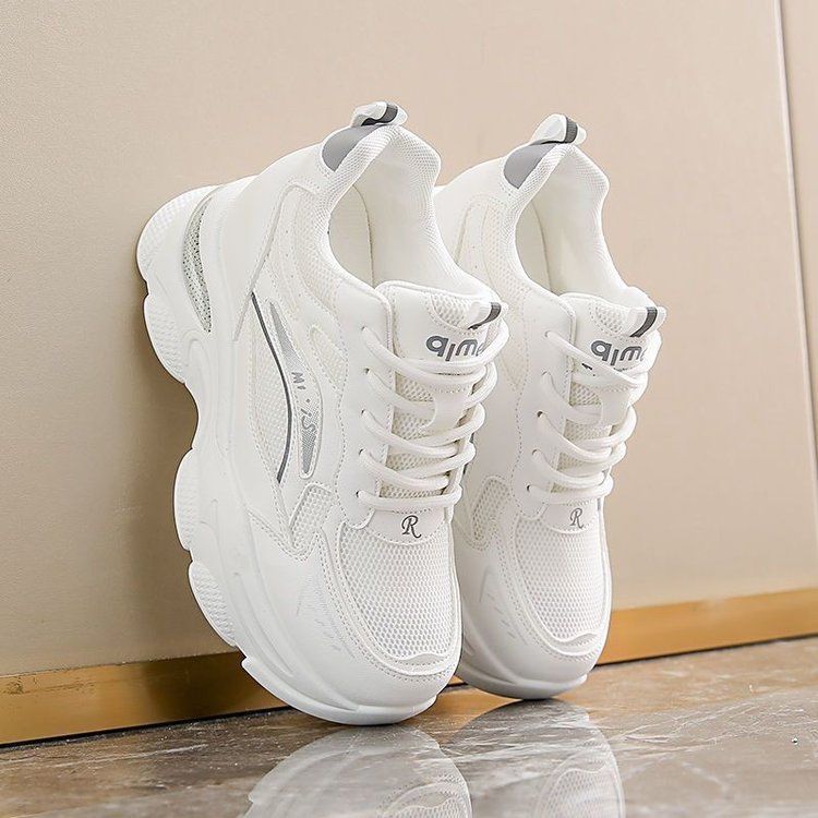 Damen Sneaker Atmungsaktives Mesh Komfortabel Mit Dämpfung