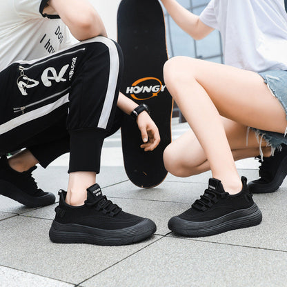 Damen Sneaker Atmungsaktiv Flexible Rutschfeste Sohle