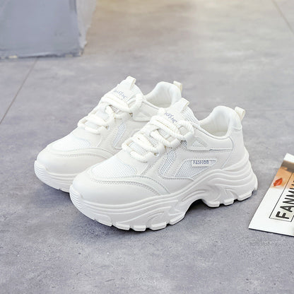 Damen Sneaker Chunky Atmungsaktives Mesh Dämpfende Sohle
