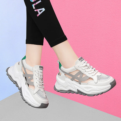 Damen Sneaker Atmungsaktives Mesh Komfort Schuhe