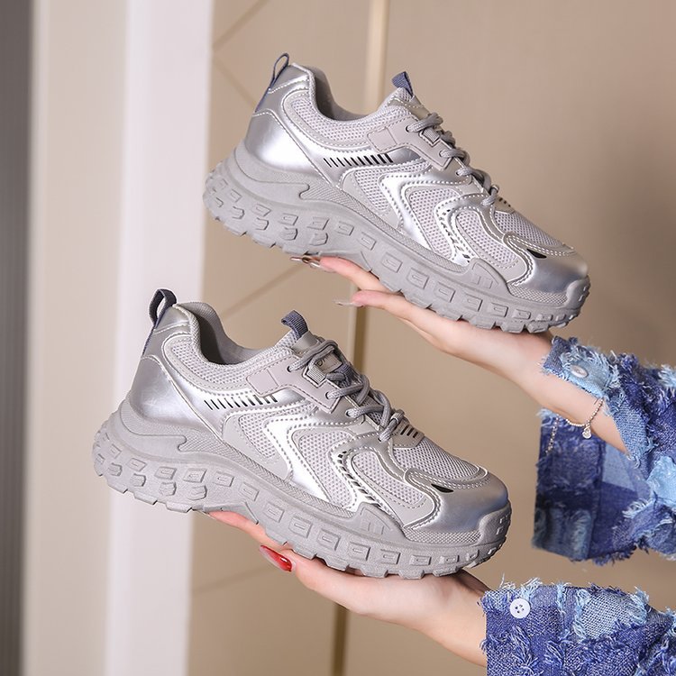 Damen Sneaker Ergonomisch Dämpfend Sport