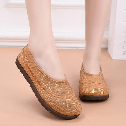 Damen Badeschuhe Atmungsaktives Material Rutschfest