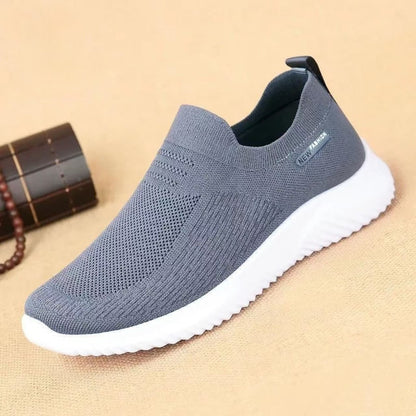 Damen Stricksneaker Atmungsaktiv Leicht