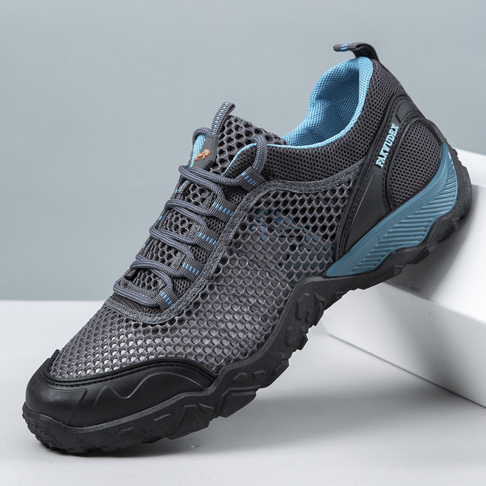 Damen Trekking Schuhe Atmungsaktiv Rutschfest