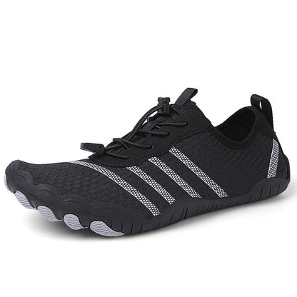 Damen Badeschuhe Schnellschnürsystem Wasserschuhe Sportlich
