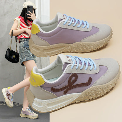 Damen Sneaker Modern Sportschuhe Komfortsohle - Norvielle