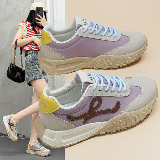 Damen Sneaker Modern Sportschuhe Komfortsohle - Norvielle