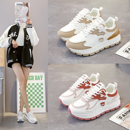Damen Sneaker Bequem Freizeitschuhe Weich Flexibel