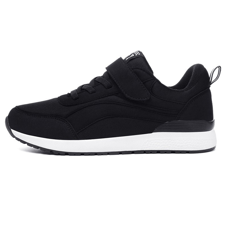 Damen Sneaker Sportlich Klettverschluss Weich
