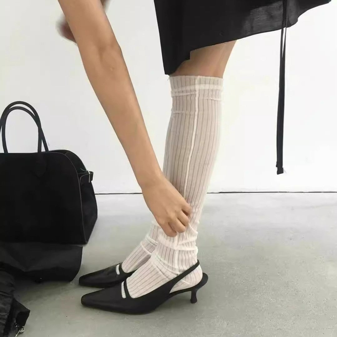Damen Slipper Spitze Komfortabel Elegant