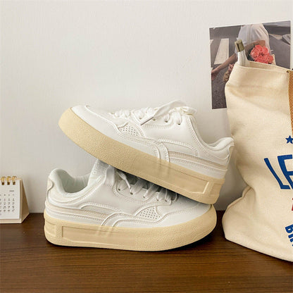 Damen Plateausneaker Höhe 7 cm