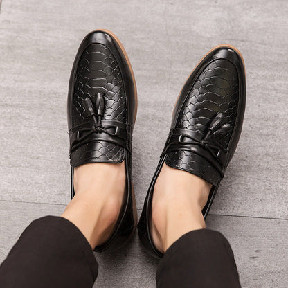 Damen Mokassins Elegantes Schlaufen-Design