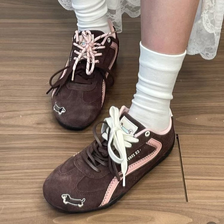 Damen Halbschnürschuhe Schick