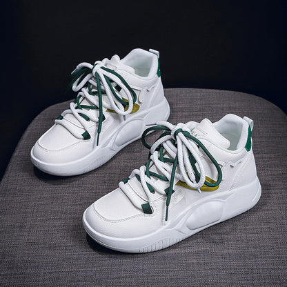 Damen High- Sneaker Sportlich Schnürsystem