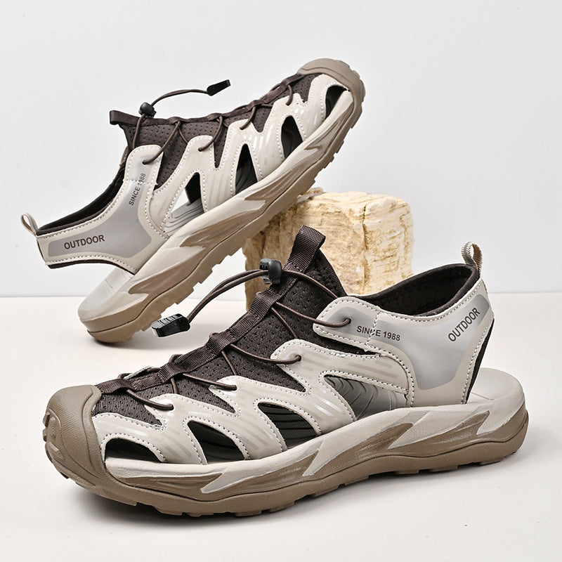Damen Sportsandalen Rutschfest Schnellschnürsystem Outdoor - Norvielle