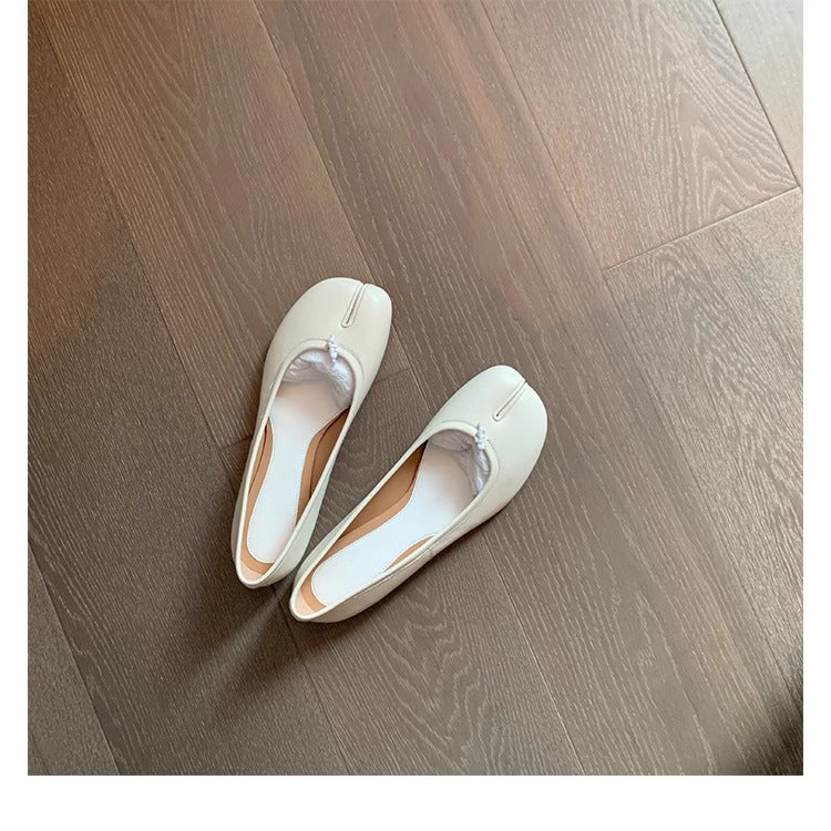 Damen Ballerinas Komfortschuhe Bequem Elegant