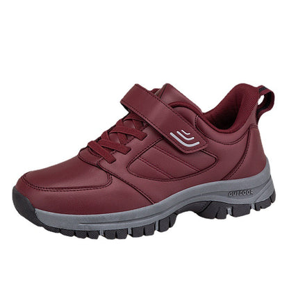 Damen Outdoor Sneaker Klettverschluss Bequem