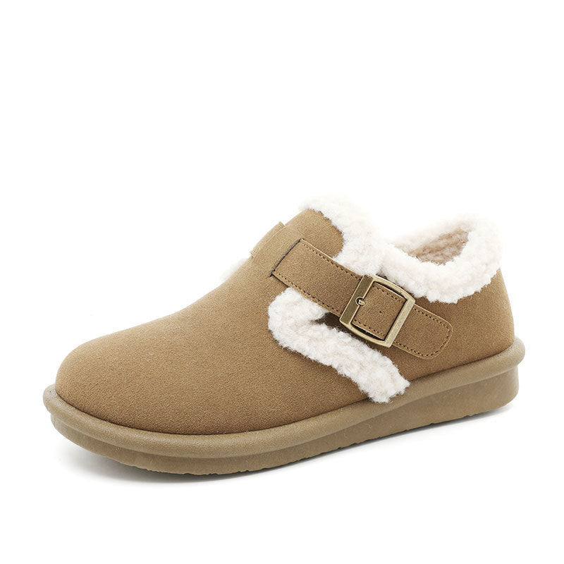 Damen Hausschuhe Warm Fleece Plüsch Verstellbar