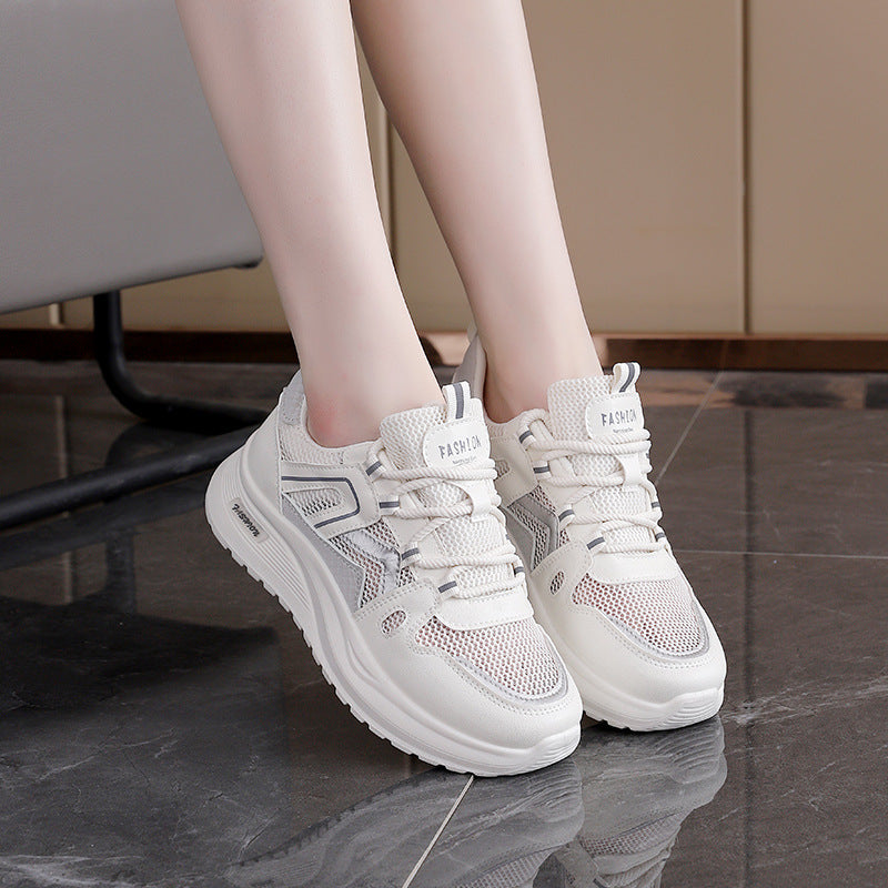 Damen Sneaker Atmungsaktives Mesh Stoßdämpfend