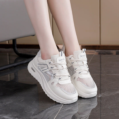 Damen Sneaker Atmungsaktives Mesh Stoßdämpfend
