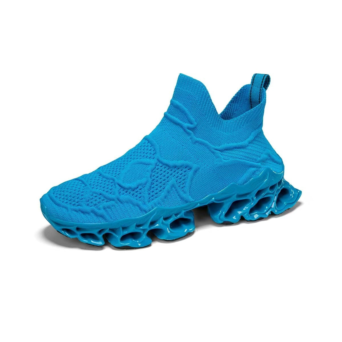 Damen Sneaker Strick Rutschfest Komfortabel
