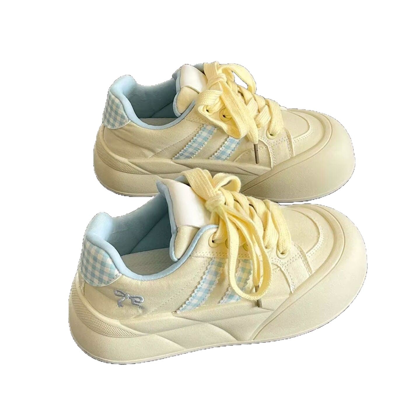 Damen Sneaker Blumenmuster Stabiler Sohle