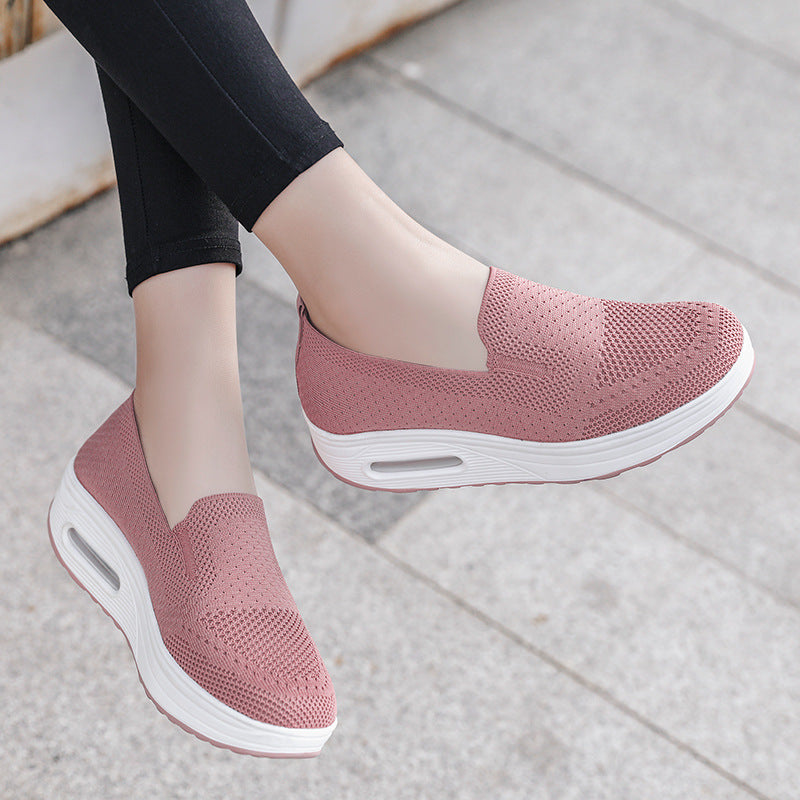 Damen Sneaker Leicht Luftpolsterung Bequem