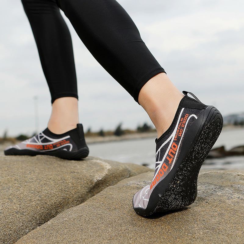 Damen Wasserschuhe Aqua Rutschfest Schnelltrocker