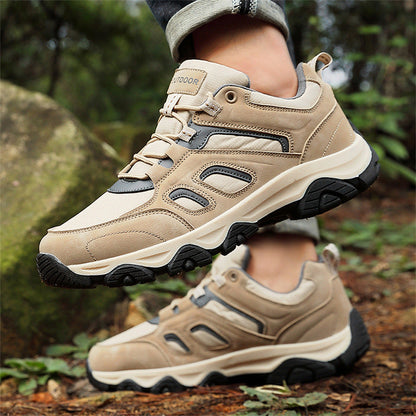 Damen Outdoor Sneaker Rutschfest Bequem Schwarz - Norvielle