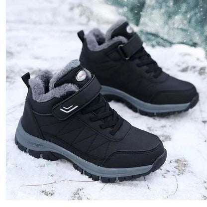 Damen Winterstiefel Fleecegefüttert Rutschfest Warm