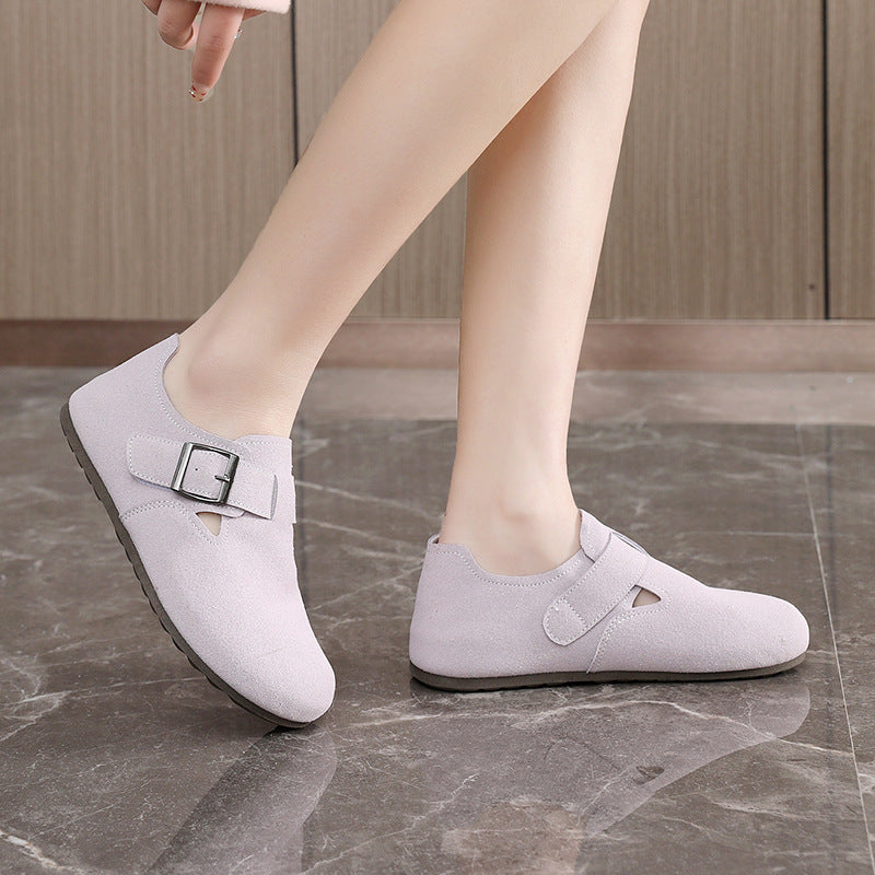 Damen Slipper Bequem Verstellbar