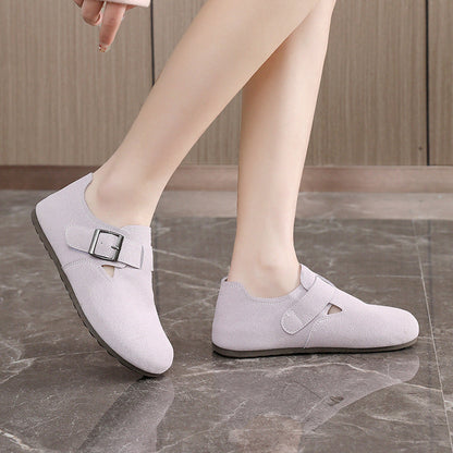 Damen Slipper Bequem Verstellbar