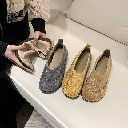 Damen Badeschuhe Atmungsaktives Material Rutschfest