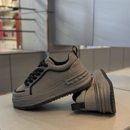 Damen Sneaker Chunky Atmungsaktives Mesh Rutschfest Modern