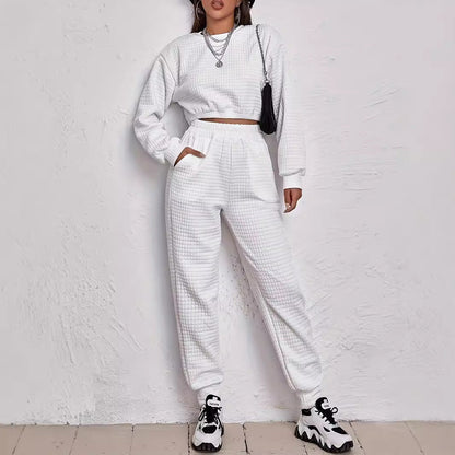 Damen Jogginganzug Warm Quilted Set