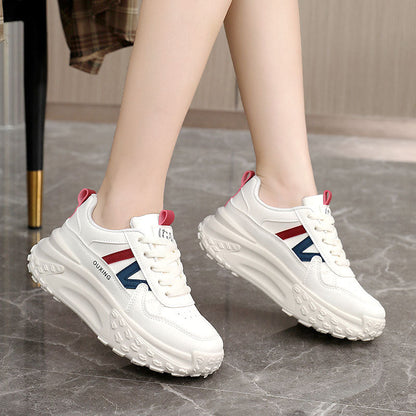 Damen Chunky Sneaker Bequem Dämpfend