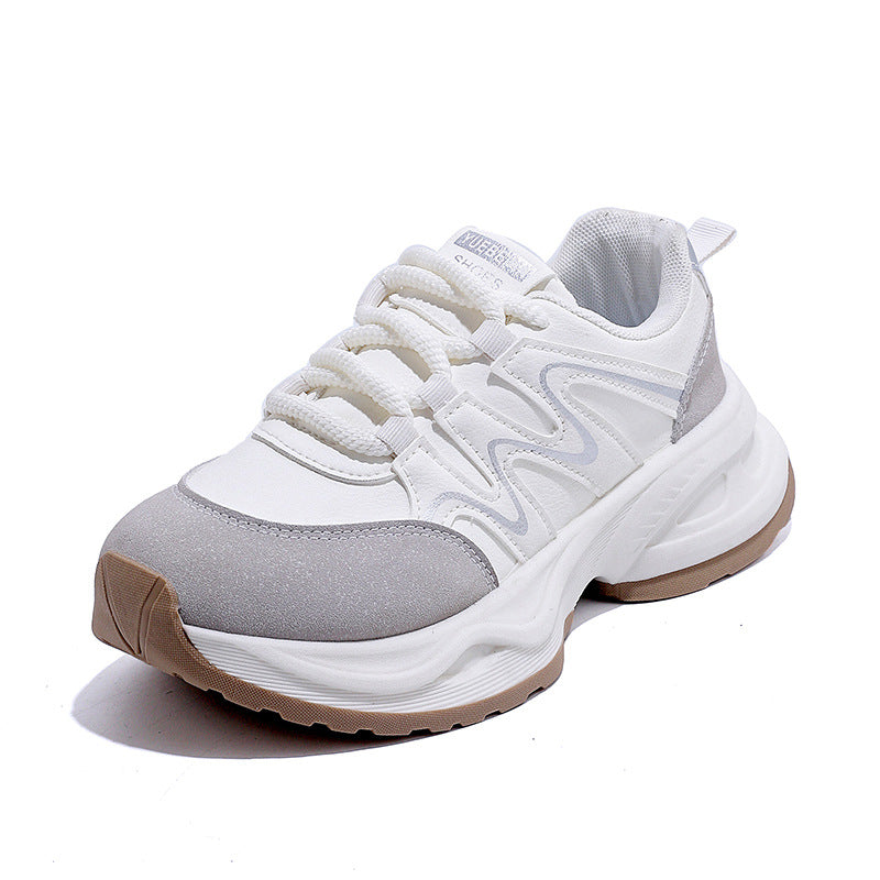 Damen Sneaker Chunky Atmungsaktives Mesh Weite Sohle