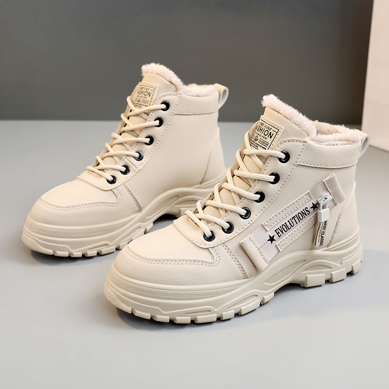 Damen Winter Sneaker Gefüttert Rutschfest