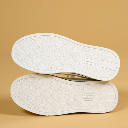 Damen Sneaker Sternenmuster Sportlich Komfortabel