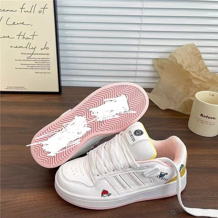 Damen Sneaker Sportlich Bunt