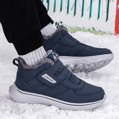Damen Winter-Sneaker Gefüttert Warm Klettverschluss