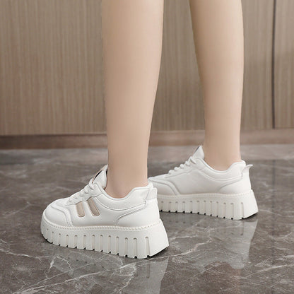 Damen Laufschuhe Chunky Sneaker Rutschfest Gepolstert