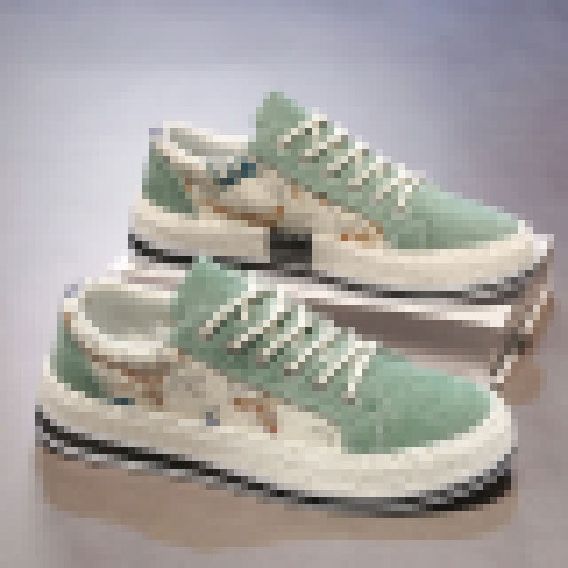 Damen Sneaker Bequem Floral Design Freizeitschuhe