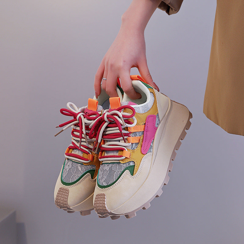 Damen Sneaker Ergonomisch Weiches Innenfutter