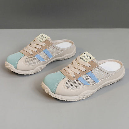 Damen Clogs Atmungsaktives Material Griffig